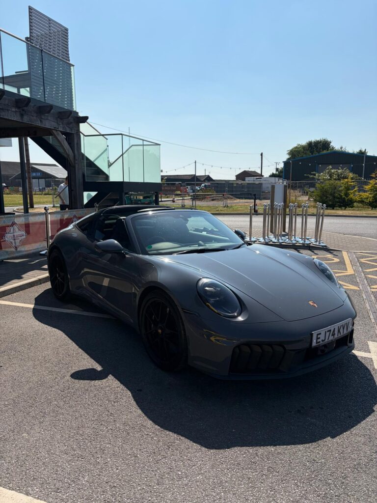 Grey Porsche